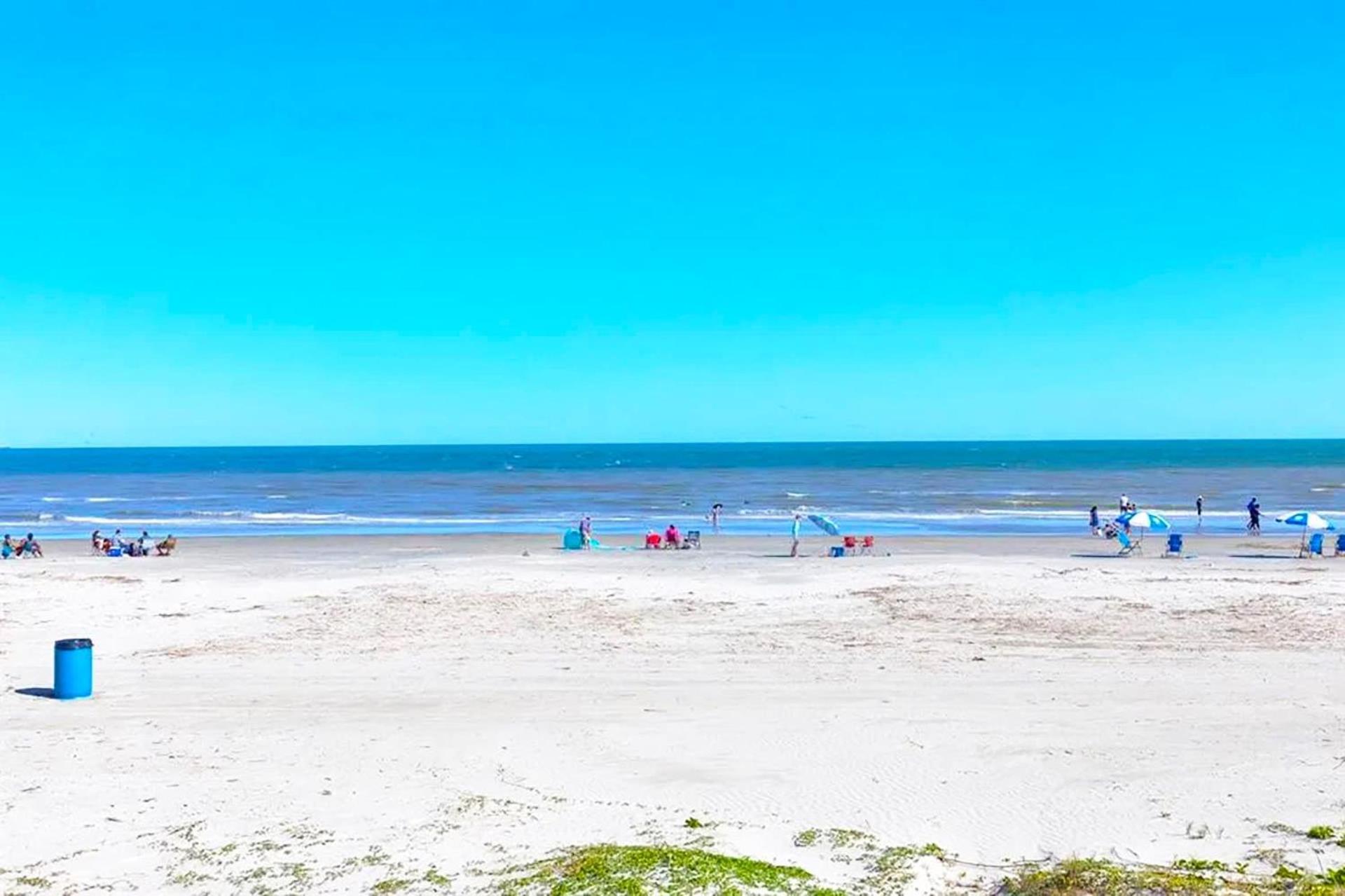 Apartamento Beautiful Ocean Views At The Victorian Galveston Exterior foto